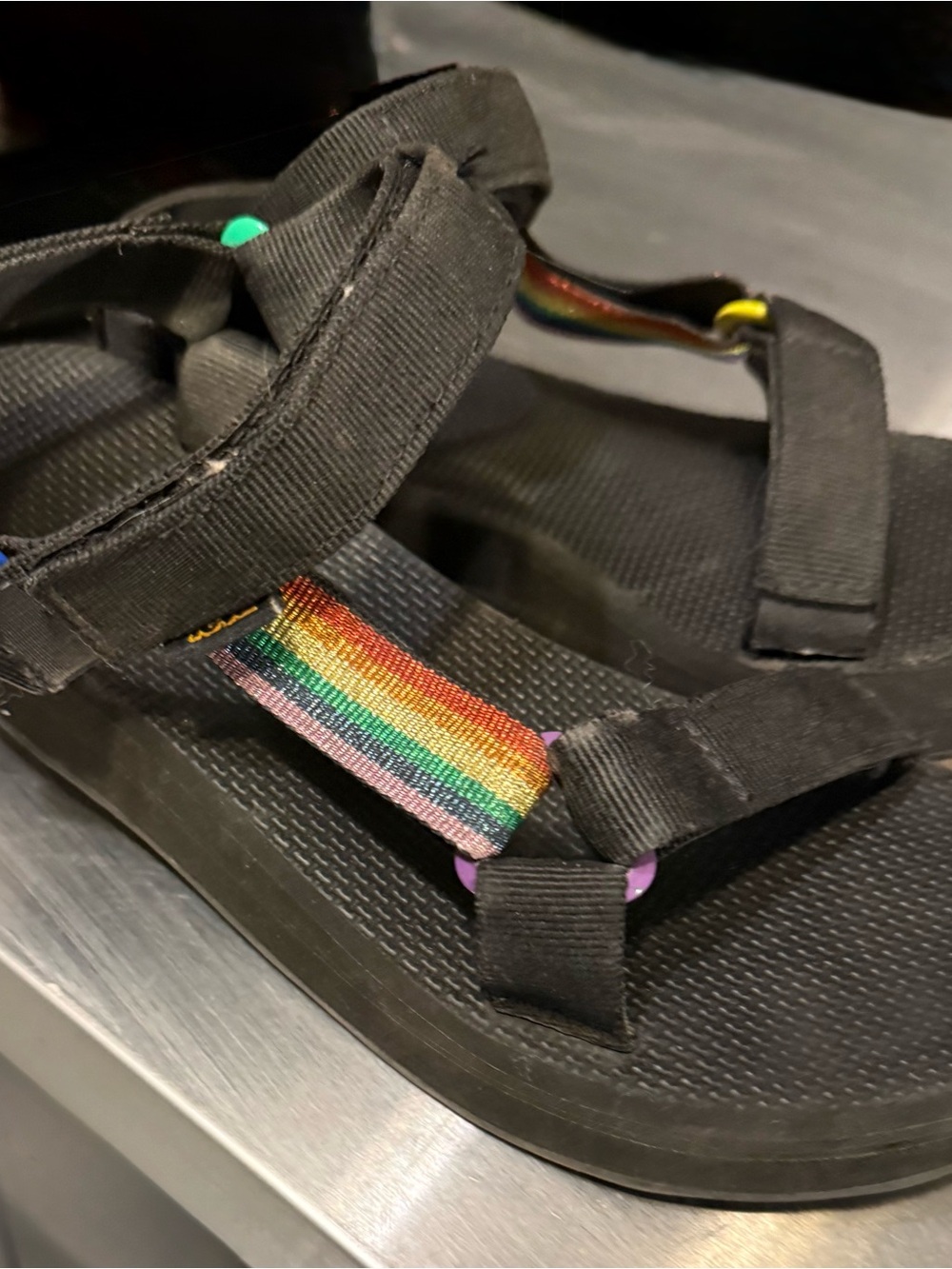 Teva mid form universal pride by Teva at Free People Men’s 7/Womens 9